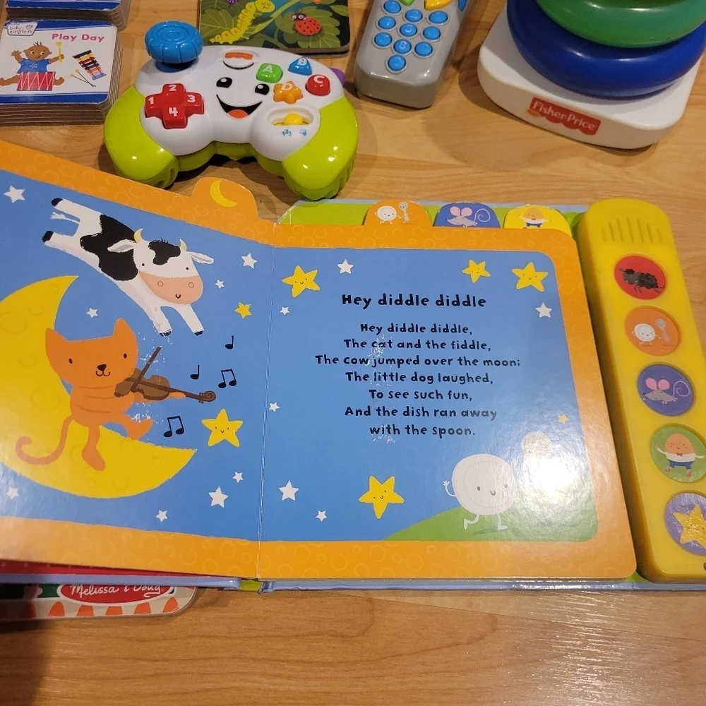 Baby Toy Bundle Fisher-Price Usbourn Melissa & Doug 5lb Toy Bundle